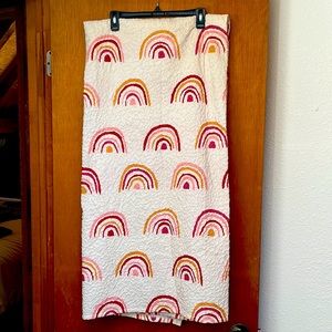 DKNY rainbow shower curtain NWOT